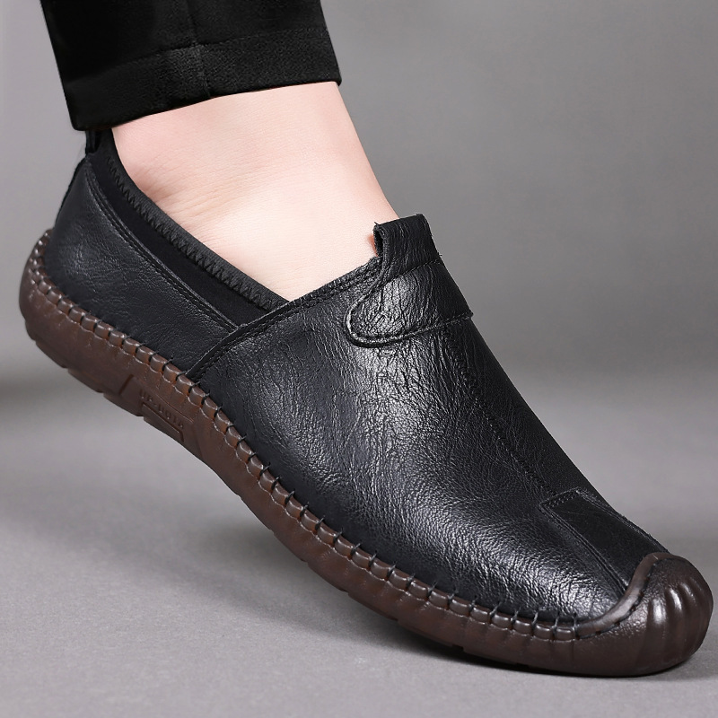  Freizeit-Bootsschuhe für Herren im Sommer, Urlaub, klassische Slip-On-Boot-Freizeitschuhe_voghion.com