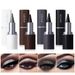 Eyeliner in crema nero intenso, impermeabile e non facile da sbavare, eyeliner opaco, leggero, ad asciugatura rapida_voghion.com