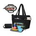 Foldable Lunch Bag With Handle – Lightweight & Compact Insulated Food Carrier For Work, School & Picnics (Black)_voghion.com