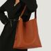Stylish Tote Women - Spacious Bucket Shoulder With Magnetic Closure, Perfect For Work & Travel Soft Leather Commuter Bag_voghion.com