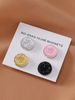 Elegant Resin Magnetic Hijab Pin With Rhinestones - Secure & Stylish Headscarf Accessory For Women (Set Of 2)_voghion.com