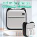 Mini foto pisač za iPhone/Android, prijenosni termalni foto pisač od 1000 mAh za poklon bilješke za učenje, posao, fotografija, slika, podsjetnik_voghion.com
