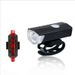 Cykellygte Forlygte Natkørsel USB-opladning Højdepunkt LED-lys Mountainbike Forlygte Udstyr Forlygte_voghion.com