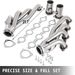 Exhaust Header Set 1 5/8' Exhaust Turbo Headers, Stainless Steel Exhaust Manifold Headers, Shorty Engine Conversion LS Swap Exhaust Headers For Che_voghion.com