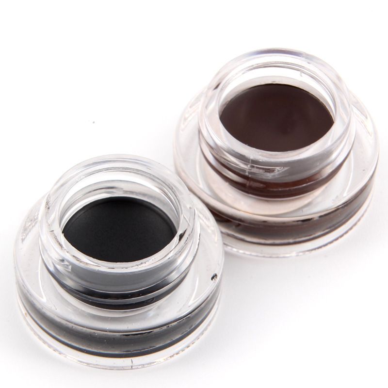 Delineador preto para sobrancelhas Eyebrow Enhancers Nightclub, pacote com dois, creme multifuncional para tingimento de sobrancelhas à prova d'água e que não borra_voghion.com