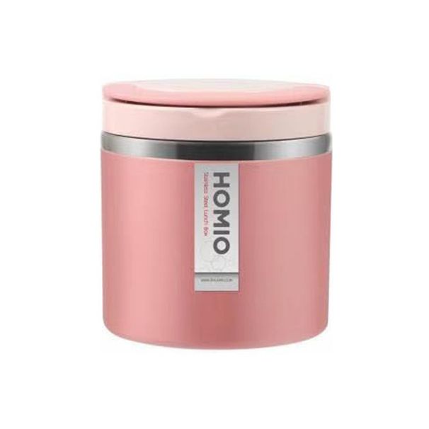 Contenitore per il pranzo termico portatile multistrato in acciaio inossidabile, a prova di perdite, grazioso contenitore per alimenti, per studenti_voghion.com