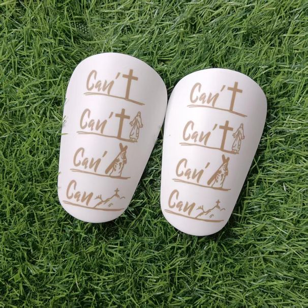 Mini Shin Guards For Football & Sports - Lightweight Protective Pads For Kids & Adults (S/M/L) - Durable Plastic Shell With Breathable Straps_voghion.com