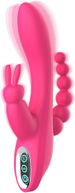Vibratore a coniglio per punto G per donne, stimolazione del clitoride con 7 potenti vibrazioni, vibratore ricaricabile 3 in 1 per stimolazione anale del clitoride, massaggiatore_voghion.com