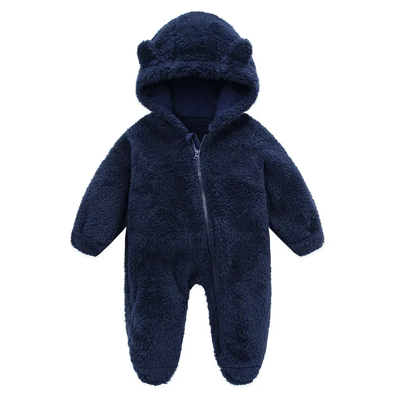 Kids Clothing bunny hooded jumpsuit baby crawling clothes_voghion.com