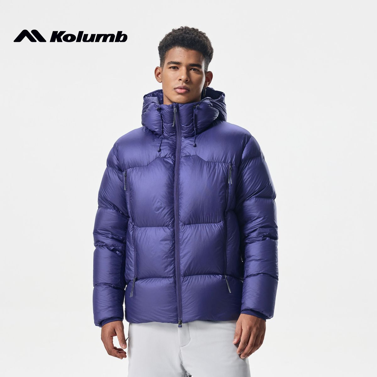 Kolumb Gulun Bu Donglike Light 800 Pong Gänsedaunenjacke Herren Doppellagiger Vollfleece Wasserdichter und Winddichter Mantel_voghion.com