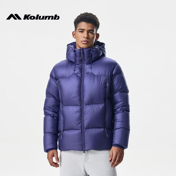 Kolumb Gulun Bu Donglike Light 800 Pong Gänsedaunenjacke Herren Doppellagiger Vollfleece Wasserdichter und Winddichter Mantel_voghion.com