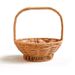 Cesto regalo in rattan intrecciato a mano - multiuso per damigelle, contenitore per frutta e accessori per la danza all'asilo_voghion.com
