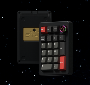 Customized Nical Keyboard Three-Model Pad Hot Plug Digital Arepad Gas Structure CNC Metallic Aluminium Tuotuo_voghion.com