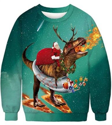 2023 Winter New 3D Digital Printing Men's Round Neck Casual Loose Sweater Pullover Hoodie_voghion.com