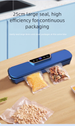 Touch Button Vacuum Sealer - Dry & Wet Dual-Use Automatic Sealing Machine For Food Preservation_voghion.com