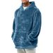 New Youth Hooded Double-Sided Fleece Winter Pullover Sweatshirt Men Top_voghion.com