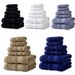 100% Cotton Towel Set - 6-Piece Bath & Face Towel Bundle (Ultra Absorbent Soft & Fluffy For Home & Travel Includes Bath Towels & Washcloths)_voghion.com