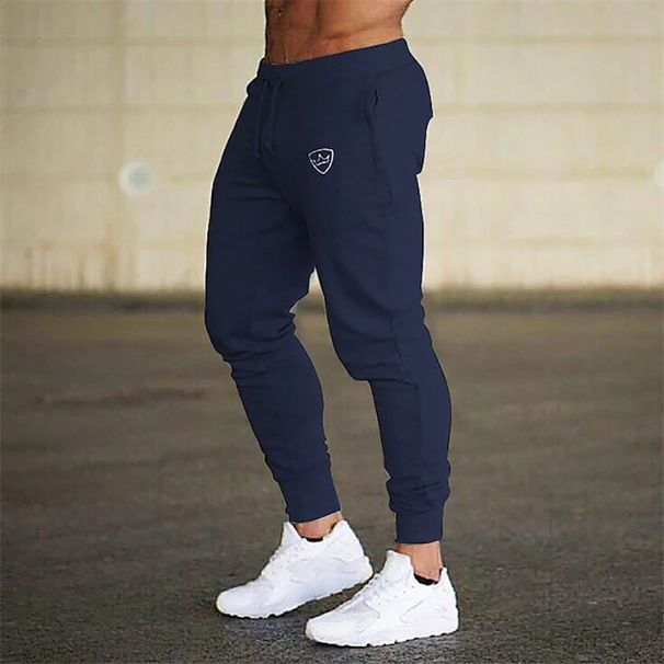 Shield Print Neue Herren Jogginghose Frühling Herbst Atmungsaktive Jogginghose Mehrere Packungen Männlich Outdoor Concise Straight_voghion.com
