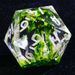 9 Polyhedral Dice DD Set Verdant Whisper For Dungeons Dragons RPG_voghion.com