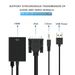 Full HD VGA uz HDMI saderīgs pārveidotāja adaptera kabelis 1080P ar audio izvadi VGA HD adapteris datora klēpjdatoram uz HDTV projektoru_voghion.com