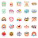 Stationery Sticker new English short sentence decoration notebook luggage cup stickers waterproof stickers_voghion.com