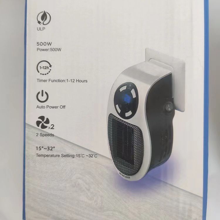Portable Electric Mini Heater - Plug-in Wall Mounted Radiator Tile With Remote Control, Fast Heating For Room/Office/Bathroom, Energy Saving_voghion.com