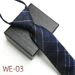 New Formal Business Wedding For Men Zipper Style 7cm 1200 Needle Polyester Men's Tie Suit_voghion.com