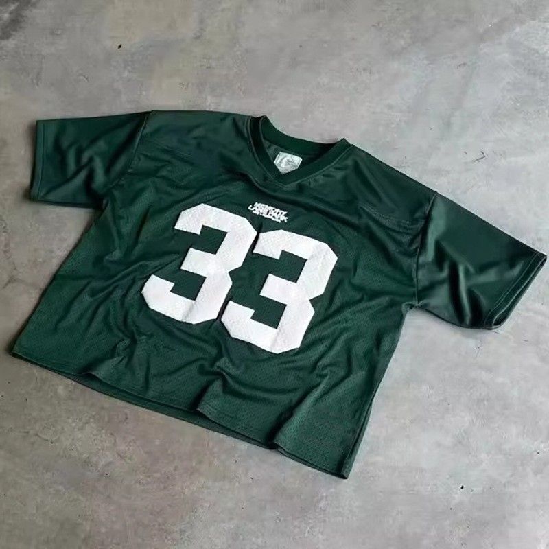 Men's Clothing Street Jersey Short Sleeved Printed T Shirt For Men And Women Sports Summer Loose Training Suit Tops_voghion.com