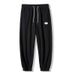 Herrenbekleidung Waffel-Jogginghose Herren Freizeitsporthose Herren lange Hose Herren Herbst und Winter japanische trendige Herrenbekleidung lockere Bündchen_voghion.com