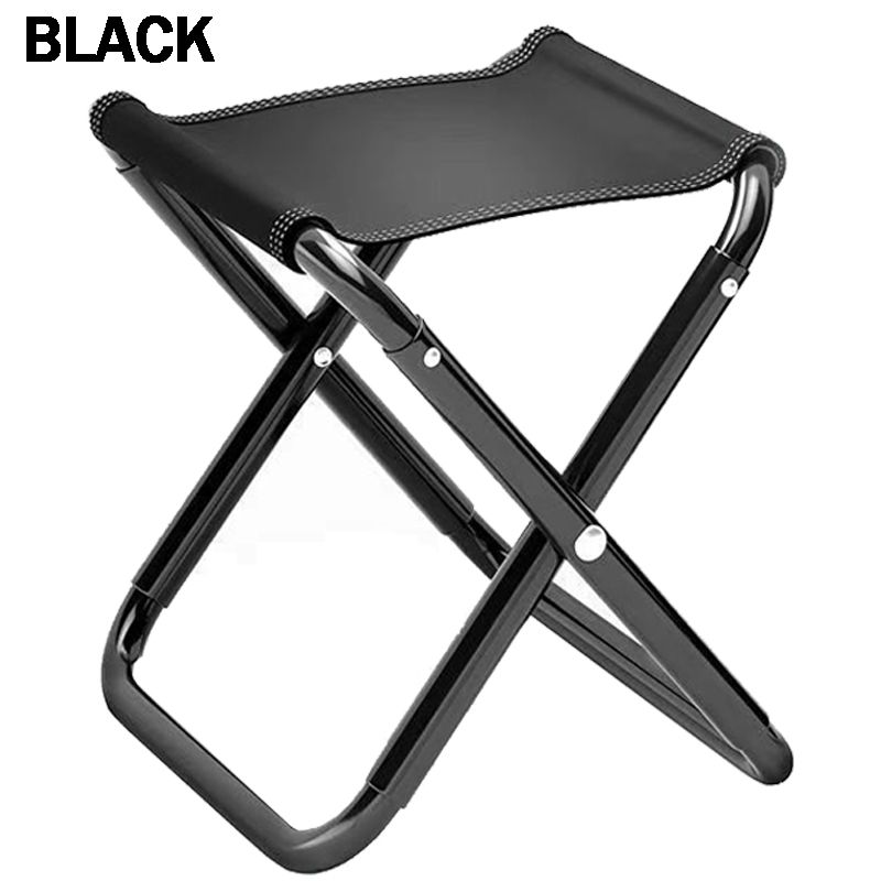 Outdoor Folding Chairs Portable Fishing Chairs for Street Stalls Train Horses Camping Chairs Folding Chairs Camping Benches_voghion.com