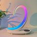 Swan Lamp Multifunctional Charger Bluetooth Speaker Night Light Creative Gift 15W Mobile Phone Wireless Fast Charging_voghion.com