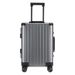 Gepäck 20 Zoll Koffer aus Aluminium-Magnesium-Legierung Universal Wheel Boarding 24 Trolley Case Schwarze Reisetasche_voghion.com
