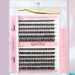 Beauty & Health Lash Extension30D40D Large Capacity Eyelash Book Black Stem False Eyelashes Flat Eyelashes_voghion.com
