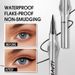 Lidschatten- und Liner-Kombination, schwarzer flüssiger Eyeliner-Stift für die Augen, natürlich, wischfest, schnelltrocknend, wasserfest und schweißfest_voghion.com