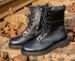 Stivali militari invernali da uomo, con punta rotonda anti-vandalo, in pelle bovina, con suola in acciaio, da motocicletta, da esterno, alti, modello Martin, serie calda europea_voghion.com