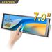 LESOWN Stretched Strip Touch Display 7.9 Inch 400x1280 IPS Single-handed Portable Rectangular Monitor Raspberry Pi_voghion.com