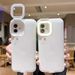 LED Selfie Ringlicht Draagbare flitscamera Telefoonhoesje Zaklamp voor iPhone 12 promax 11_voghion.com