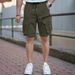 Men's Clothing Retro Sportswear Casual Shorts Men Summer Ice Silk Cool Loose Five Point Pants_voghion.com