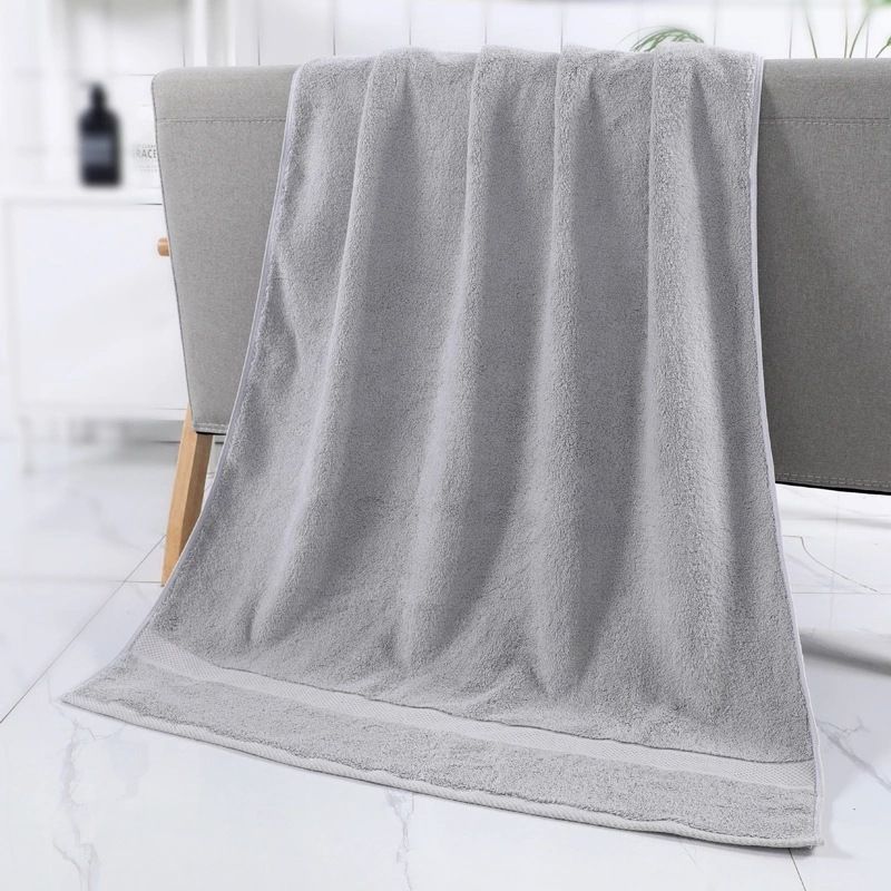 Toalla de baño de calidad hotelera de 5 estrellas - 100 % algodón, extragrande, 80 x 160 cm, absorbente y de grosor (certificación Clase A)_voghion.com
