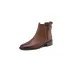 Ankle Hot Women's Boots With Elastic Band Leather Low Winter Tube Bottes 2024 - Booties, Heel,_voghion.com