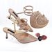 Set di borse per scarpe da donna sexy con tacchi alti a punta, a forma di cuore, piccola borsa squisita_voghion.com