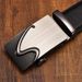 Men's Automatic Buckle Belt Genuine Two Layer Cowhide Automatic Buckle High End Men's Trouser Belt Business_voghion.com
