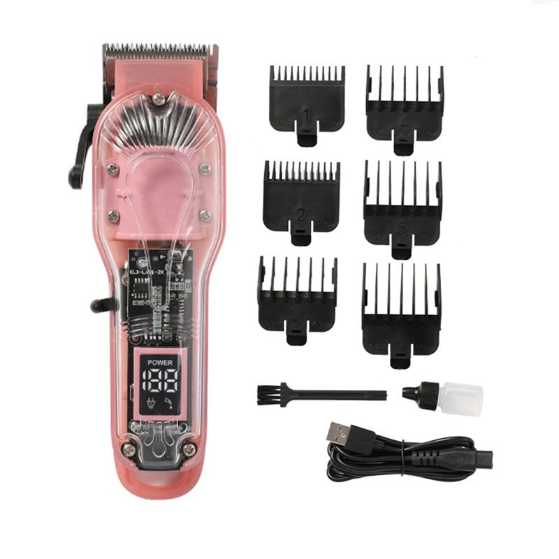  USB rechargeable hair clipper electric clipper professional hair clipper high-power electric clipper wholesale_voghion.com