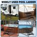 Ground Steps Swimming Sta AntiSlip Step Pool Handrail RV Capacity Mobile 2 Ladder With Panel Above With Home Load Lb 660 Ladder_voghion.com