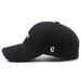 Women's Flying Edge And Holes, Fashionable Hard Top Duckbill With Curved Brim, Adjustable Simple Letter Men's Baseball_voghion.com