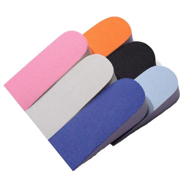 Cuscinetti per tallone aumentati di altezza invisibile in EVA Solette ortopediche morbide antiscivolo Soletta per sollevamento da 2,5 cm Vestito in calzini_voghion.com