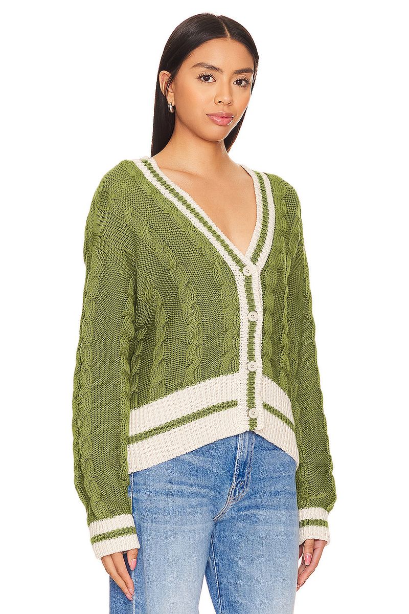 Pull long en jacquard tricoté pour femme_voghion.com