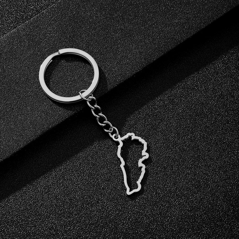 Portachiavi con ciondolo cavo libanese – Accessorio decorativo in acciaio inossidabile in stile business con catena_voghion.com