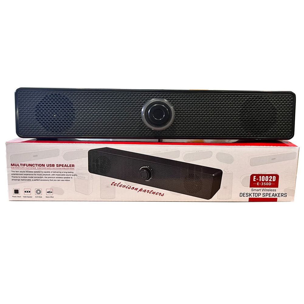 Langes kabelgebundenes Bluetooth für den Heim-Desktop-Dual-Subwoofer-Computerlautsprecher_voghion.com