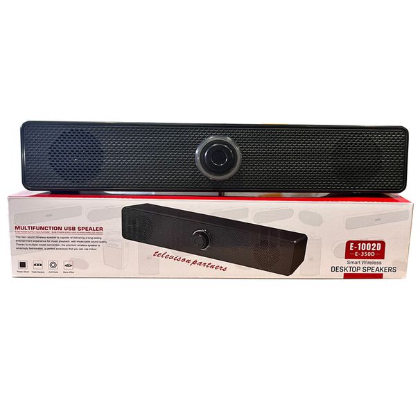 Langes kabelgebundenes Bluetooth für den Heim-Desktop-Dual-Subwoofer-Computerlautsprecher_voghion.com